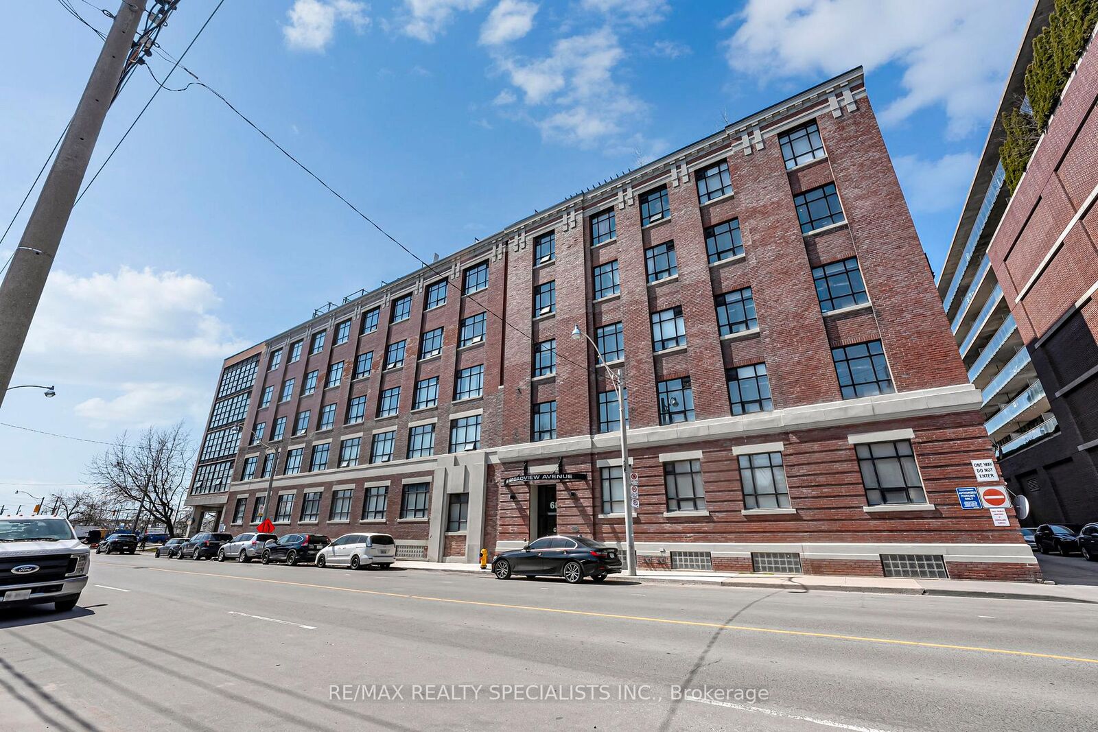 Property Photo: 68 Broadview Avenue 520 ON M4M 2E8