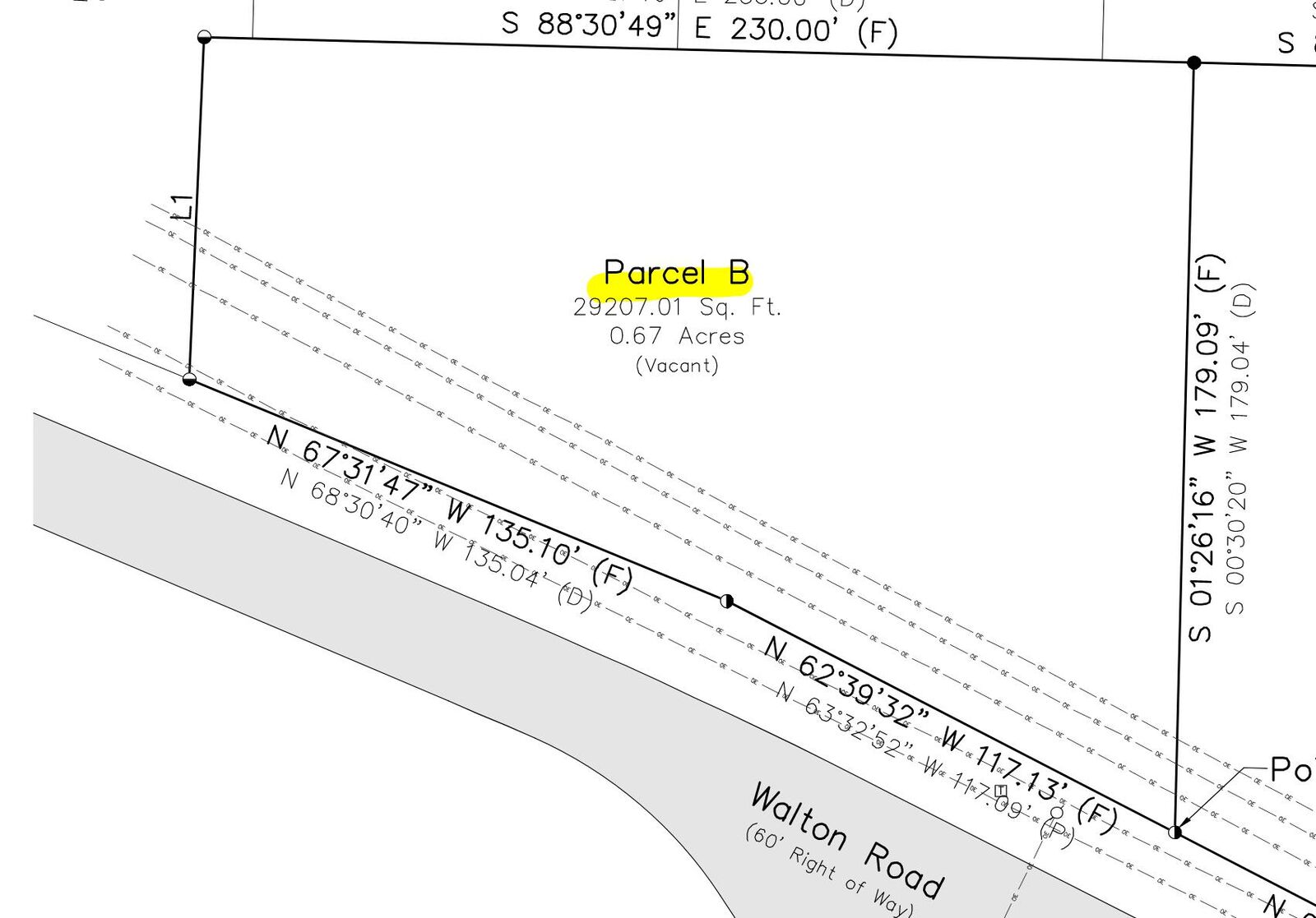 Property Photo:  Lot B .67 Acres Walton Road  FL 32433 