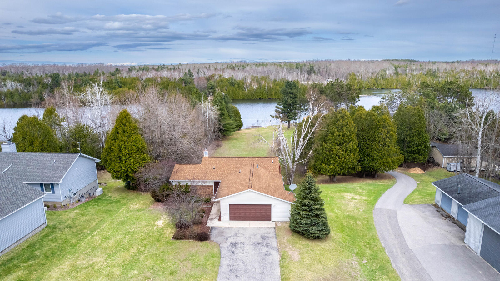 Property Photo:  8658 W Black Lane  MI 49721 
