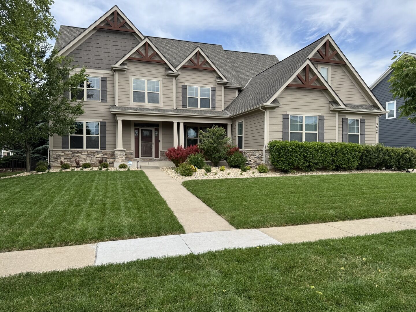 Property Photo:  3686 Bellamere Lane  IL 60124 