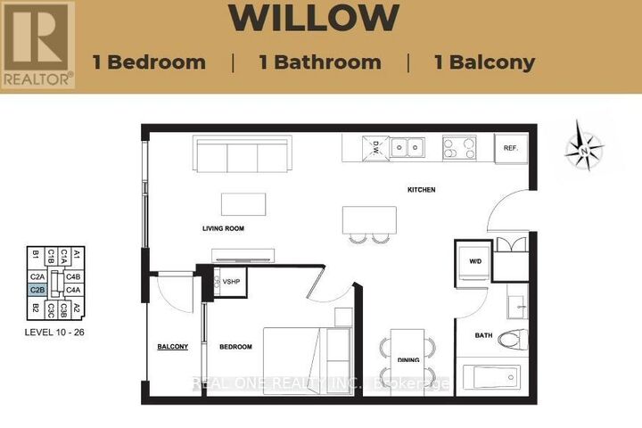 Property Photo:  49 Walnut Street South 1706  ON L8N 2K9 
