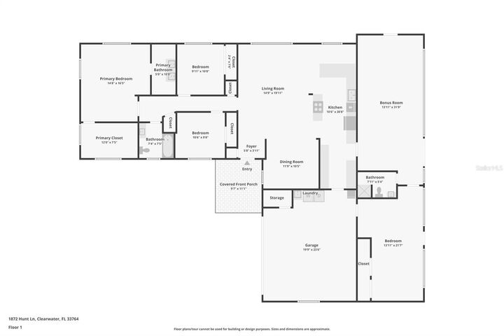 Property Photo:  1872 Hunt Lane  FL 33764 