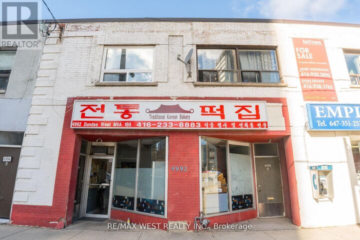 Property Photo:  4992B Dundas Street West 2nd Flr  ON M9A 1B8 