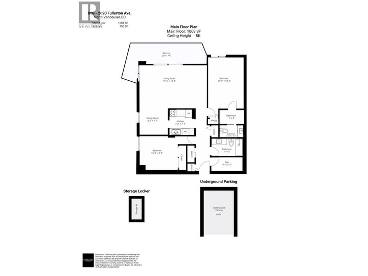 Property Photo:  2020 Fullerton Avenue 808  BC V7P 3G3 