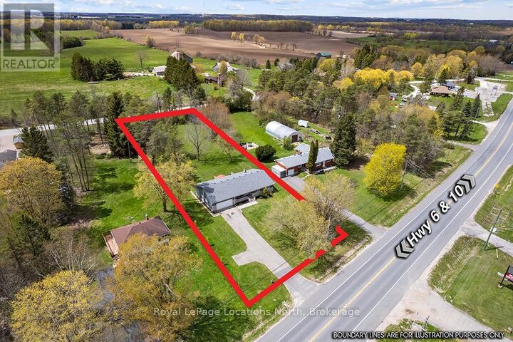 Property Photo:  317044 Highway 6 & 10  ON N0H 1G0 