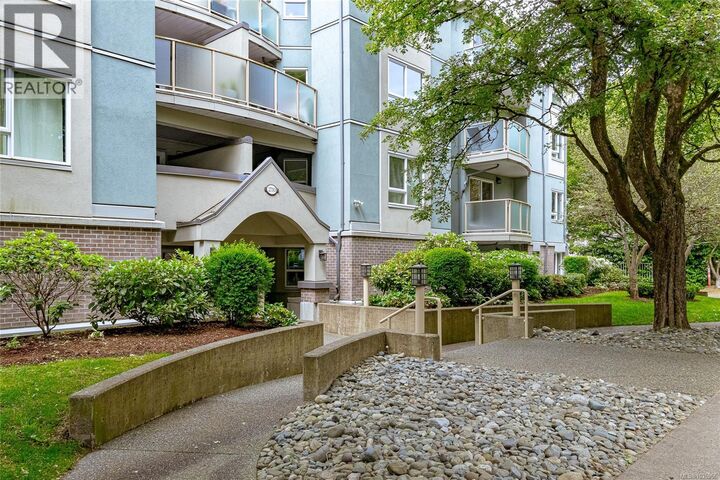 Property Photo: 2710 Grosvenor Road 105 BC V8T 3M9