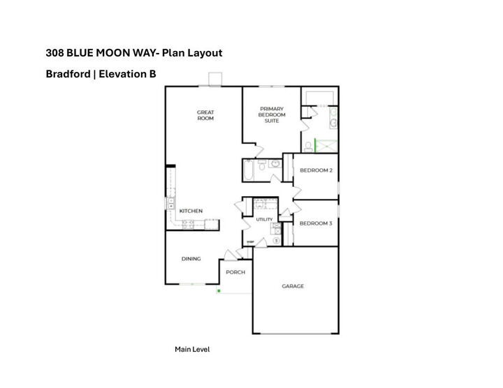 Property Photo:  308 Blue Moon Way  IN 46147 