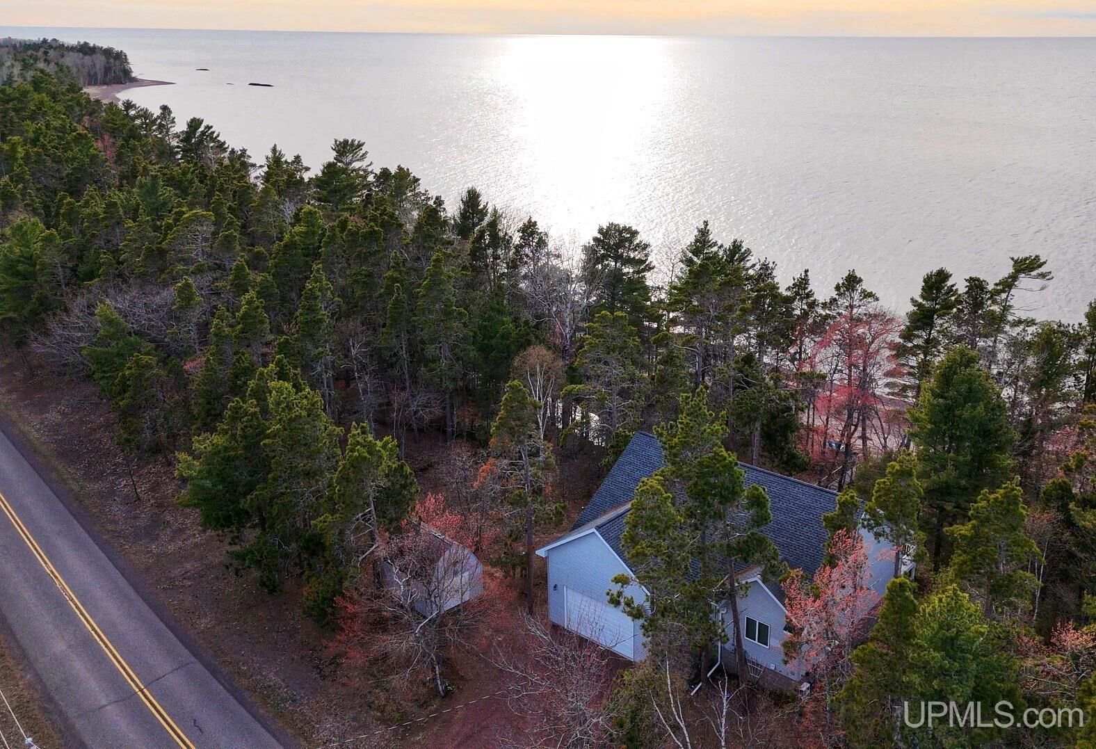 Property Photo: 5877 Five Mile Point Road MI 49805