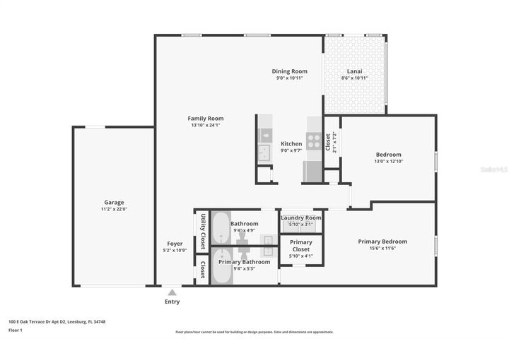 Property Photo:  100 E Oak Terrace Drive D2  FL 34748 