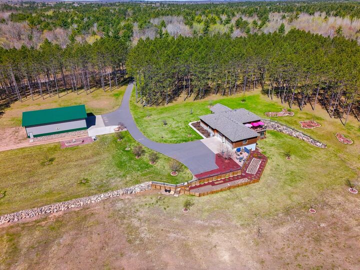 Property Photo:  48380 N Pine Rock Road  WI 54832 