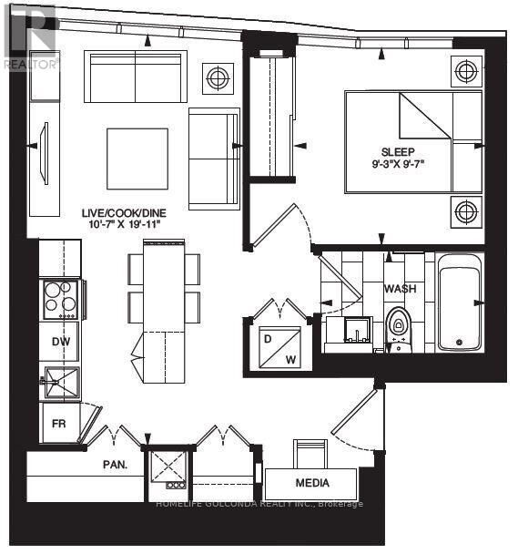 Property Photo:  197 Yonge Street 1801  ON M5B 1M4 
