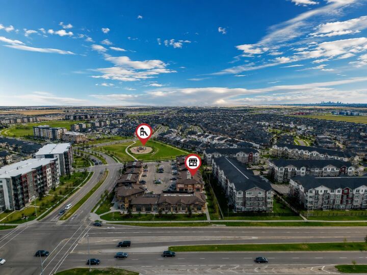 Property Photo:  130 Redstone  NE 102  AB T2N 1M6 