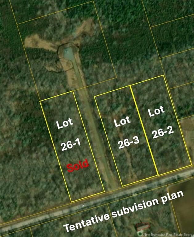 Property Photo:  Lot 26-3 Bateman Mill  NB E4P 2Z3 