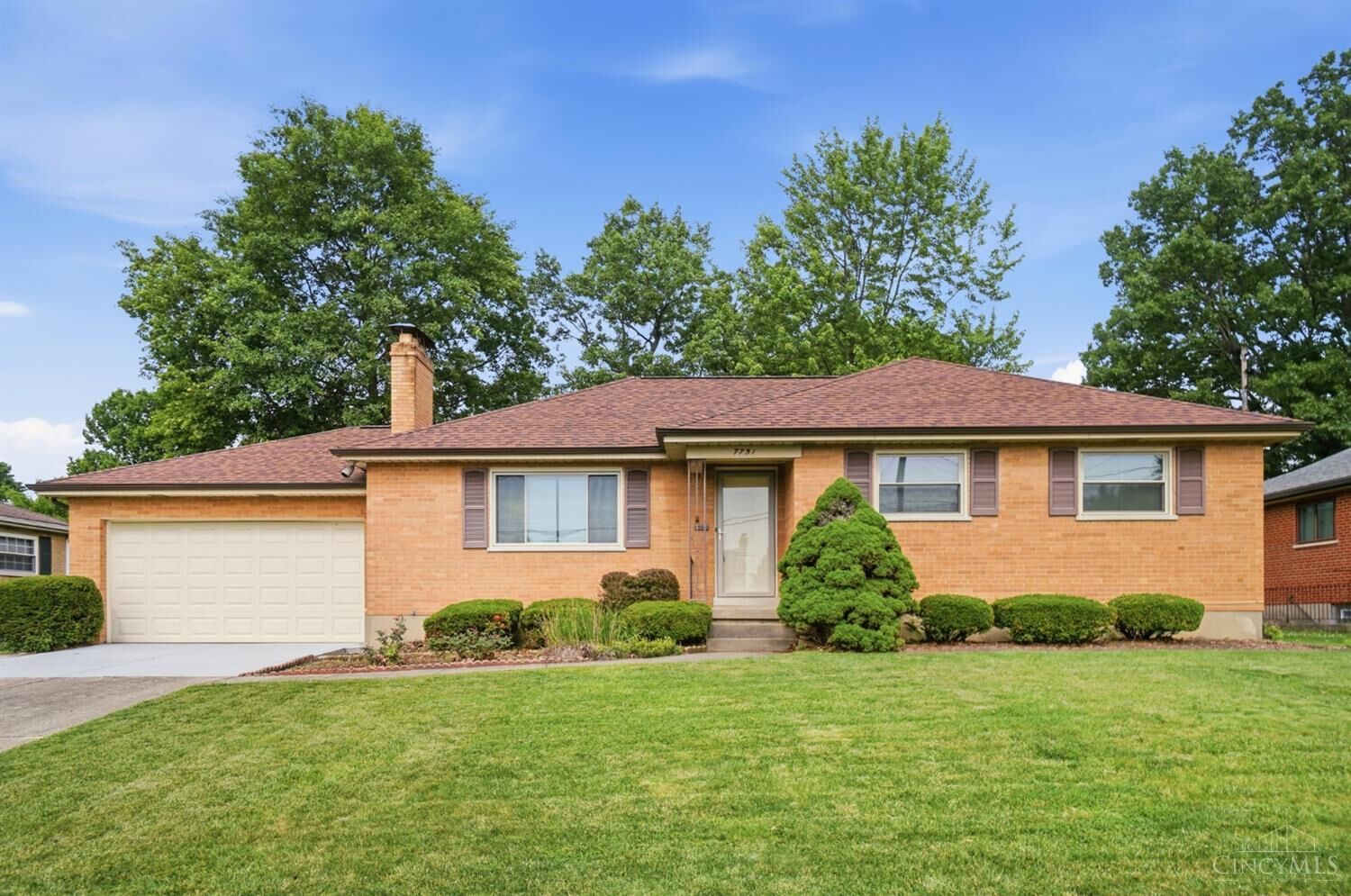 Property Photo:  7751 Cella Drive  OH 45239 