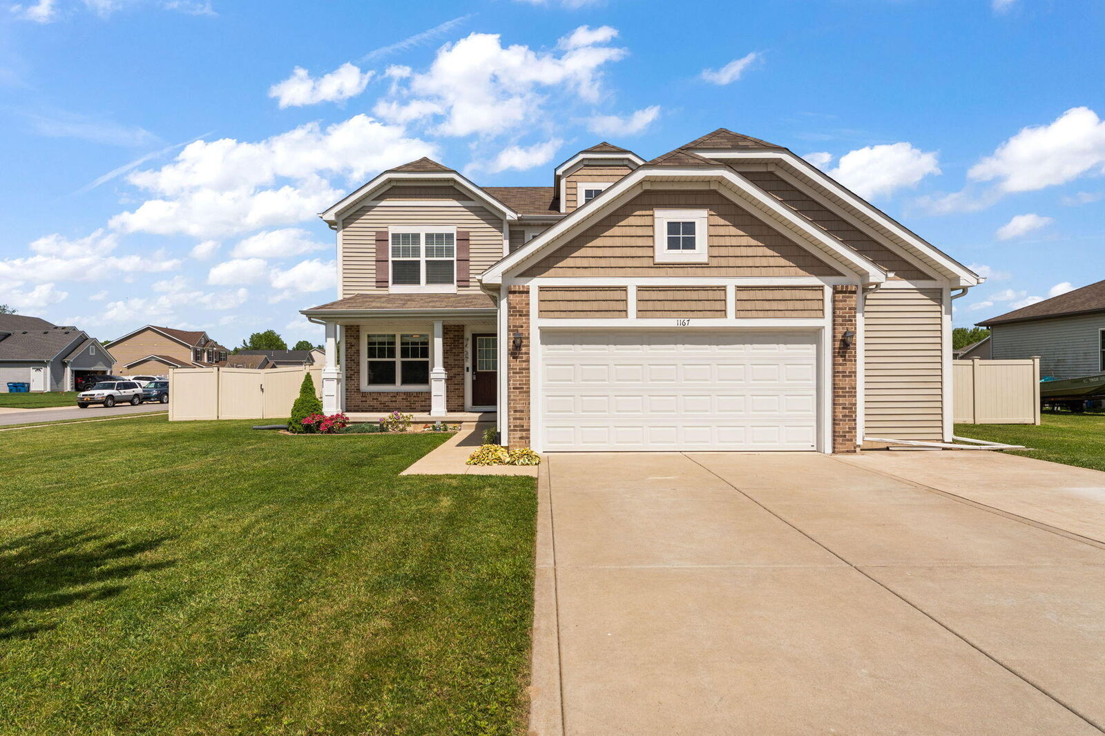 Property Photo:  1167 Kinner Drive  IN 46304 