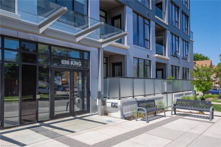 Property Photo: 690 King Street W 610 ON N2H 5L8