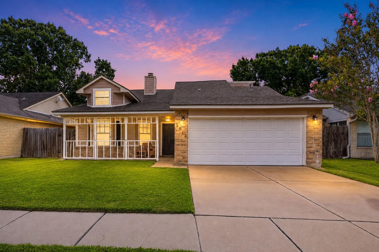 Property Photo: 3012 Walnut Springs Drive TX 77449
