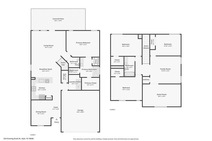 Property Photo:  232 Evening Dusk Drive  TX 78640 