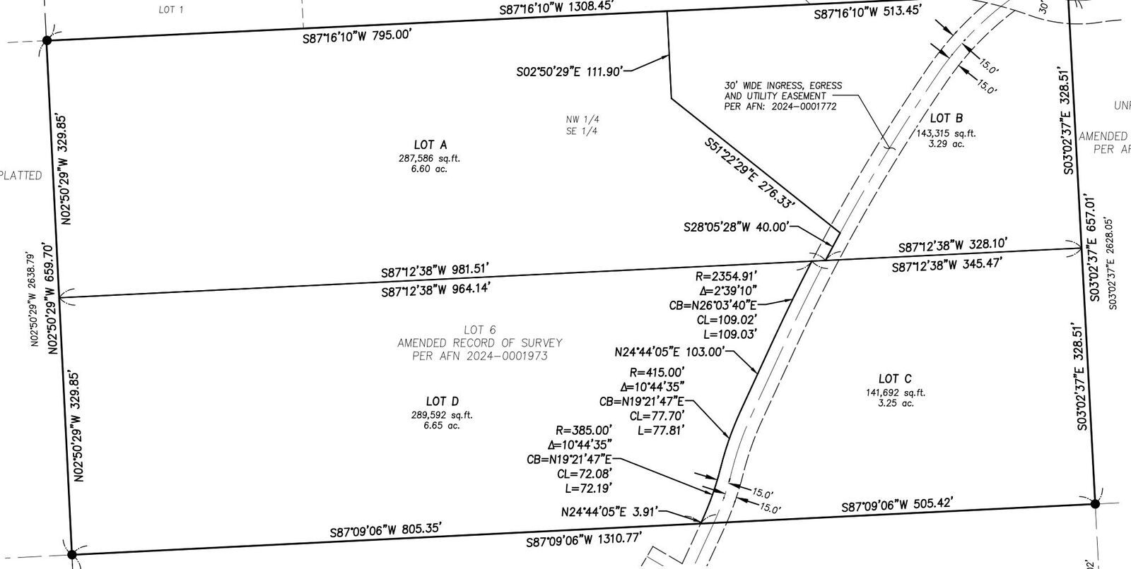 Property Photo:  Nka Weaver Way Lot A Of Lot 6  WA 99006 