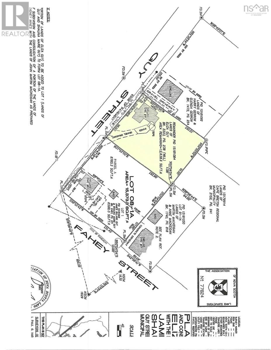 Property Photo:  No # Guy Street  NS B1V 2N8 