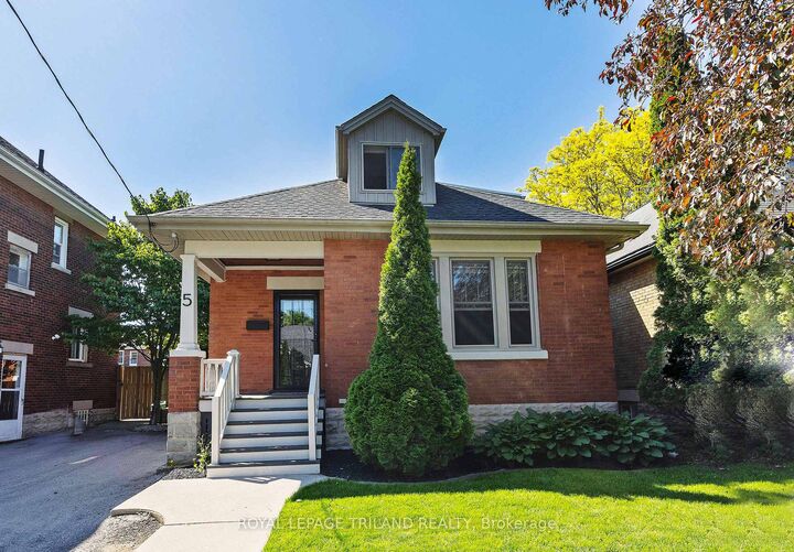 Property Photo: 5 McKenzie Avenue ON N6C 1V1