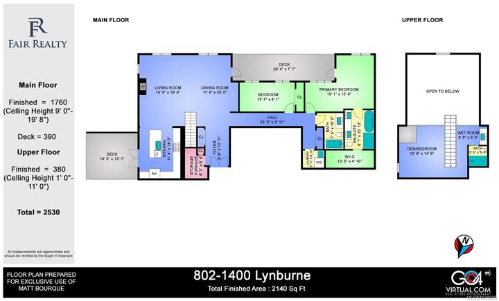 Property Photo:  1400 Lynburne Pl #802  BC V9B 0A4 