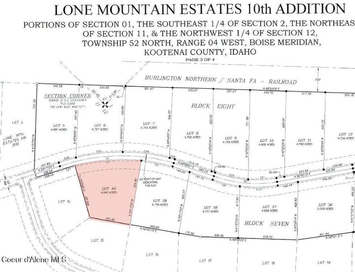 Property Photo: L40b7 N Eclipse Road ID 83858