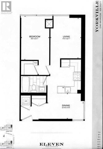 Property Photo: 11 St Joseph Street 1411 ON M4Y 3G4