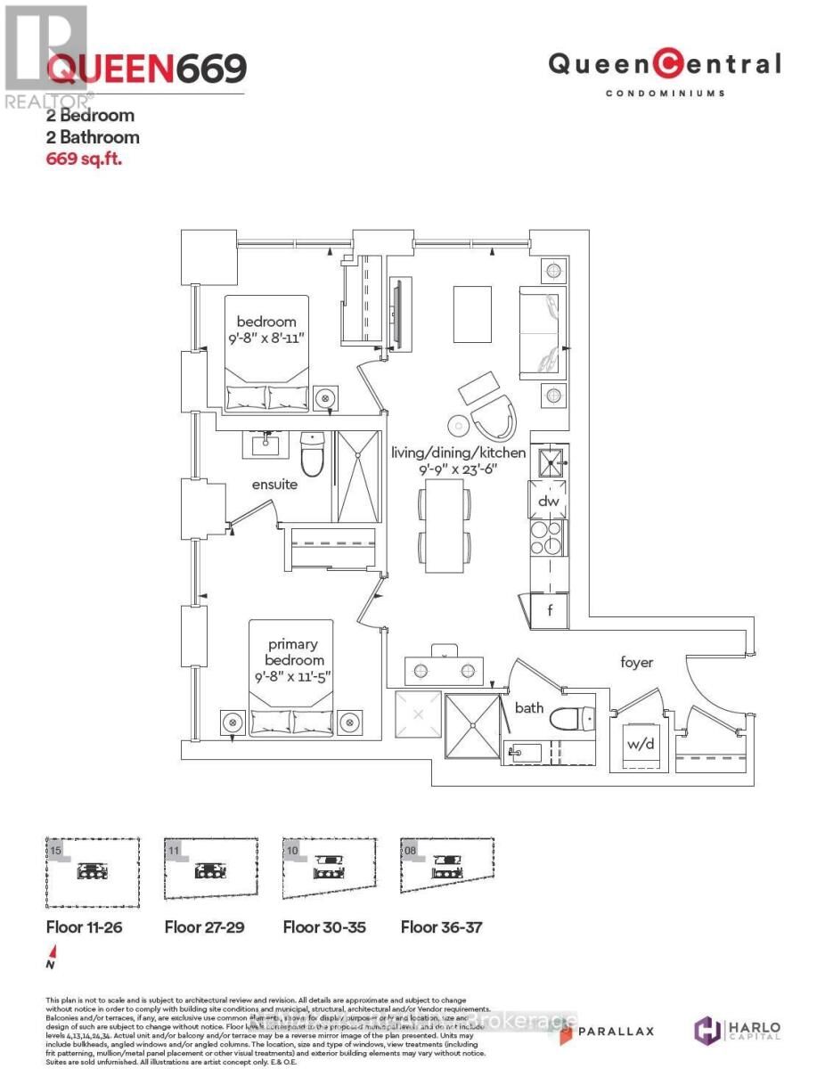 Property Photo: 100 Queen Street East 2515 ON M5C 0B5