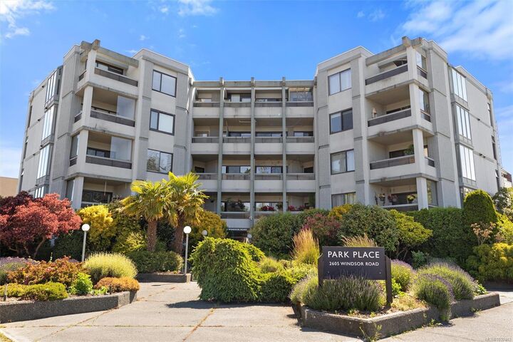 Property Photo: 2605 Windsor Rd #402 BC V8S 5H9