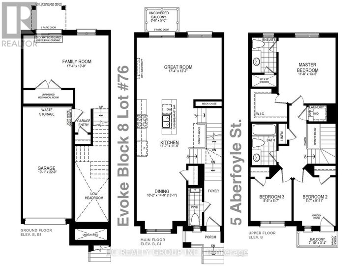 Property Photo:  5 Aberfoyle Street  ON L6A 5C5 