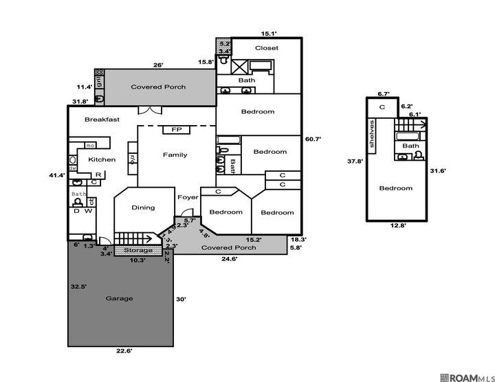 Property Photo: 16157 Woodland Trail Ave LA 70817