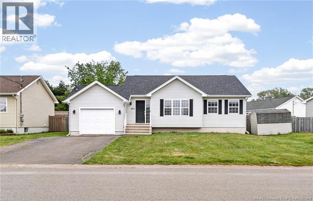 Property Photo:  479 Louis Street  NB E1A 6Y9 