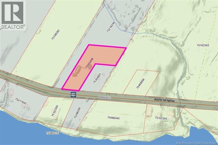 Photo de la propriété:  Lot Route 105  NB E6G 1L4 