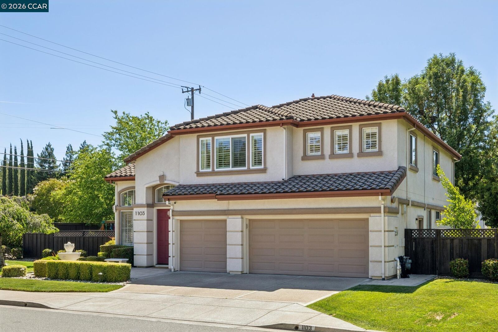 Property Photo: 1103 Andrew Ln CA 94597