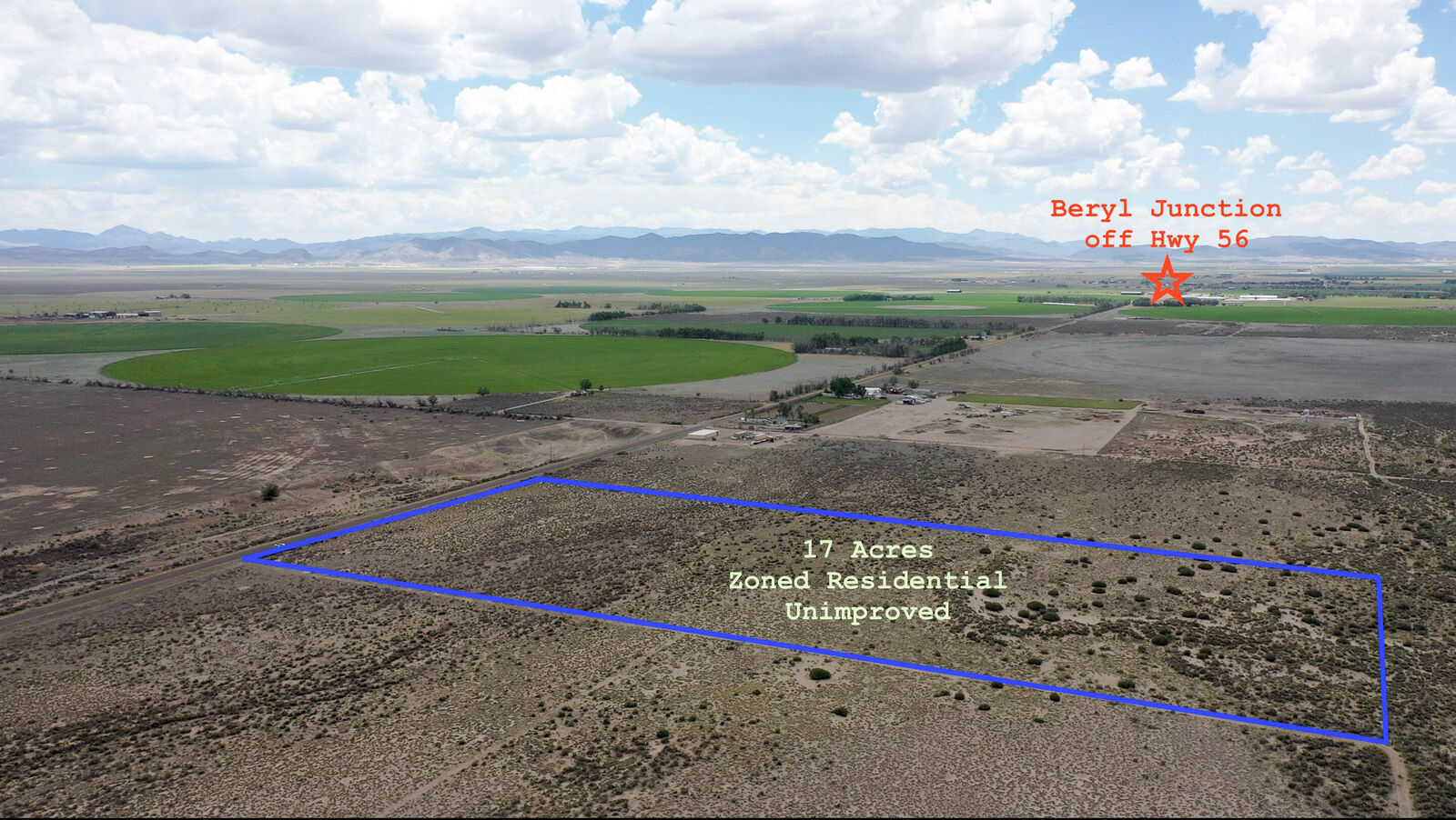 Property Photo:  17 Acres N Beryl  UT 84714 