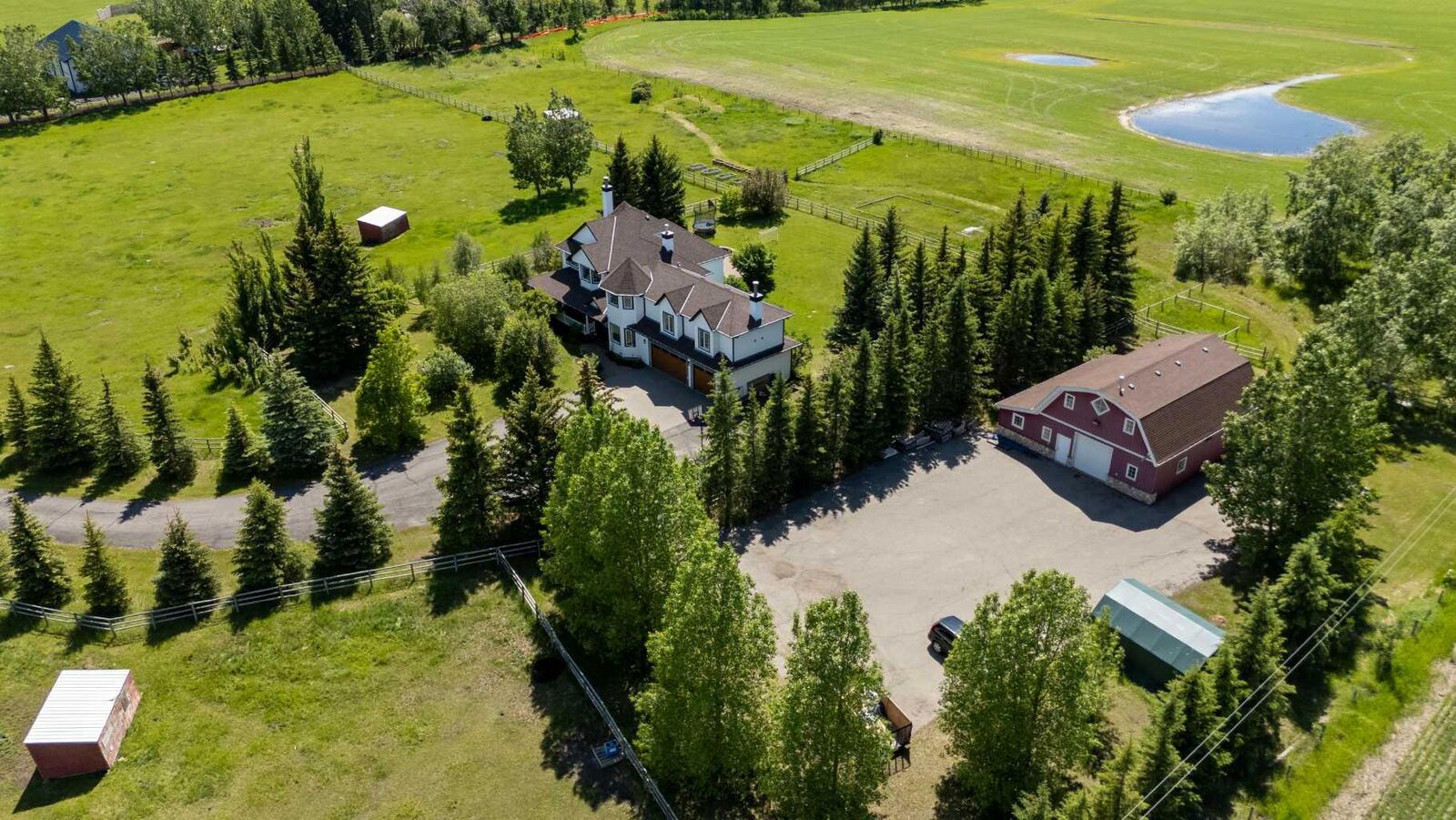 Property Photo: 354016 64 Street E 100 AB T1S 1B5
