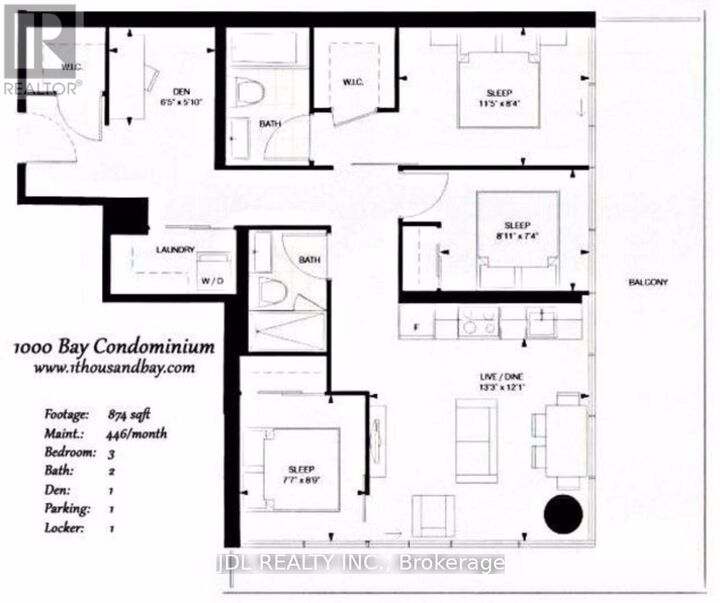 Property Photo:  57 St Joseph Street 1108  ON M5S 0C5 