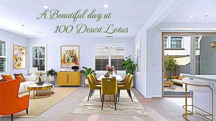 Property Photo:  100 Desert Lotus  CA 92618 