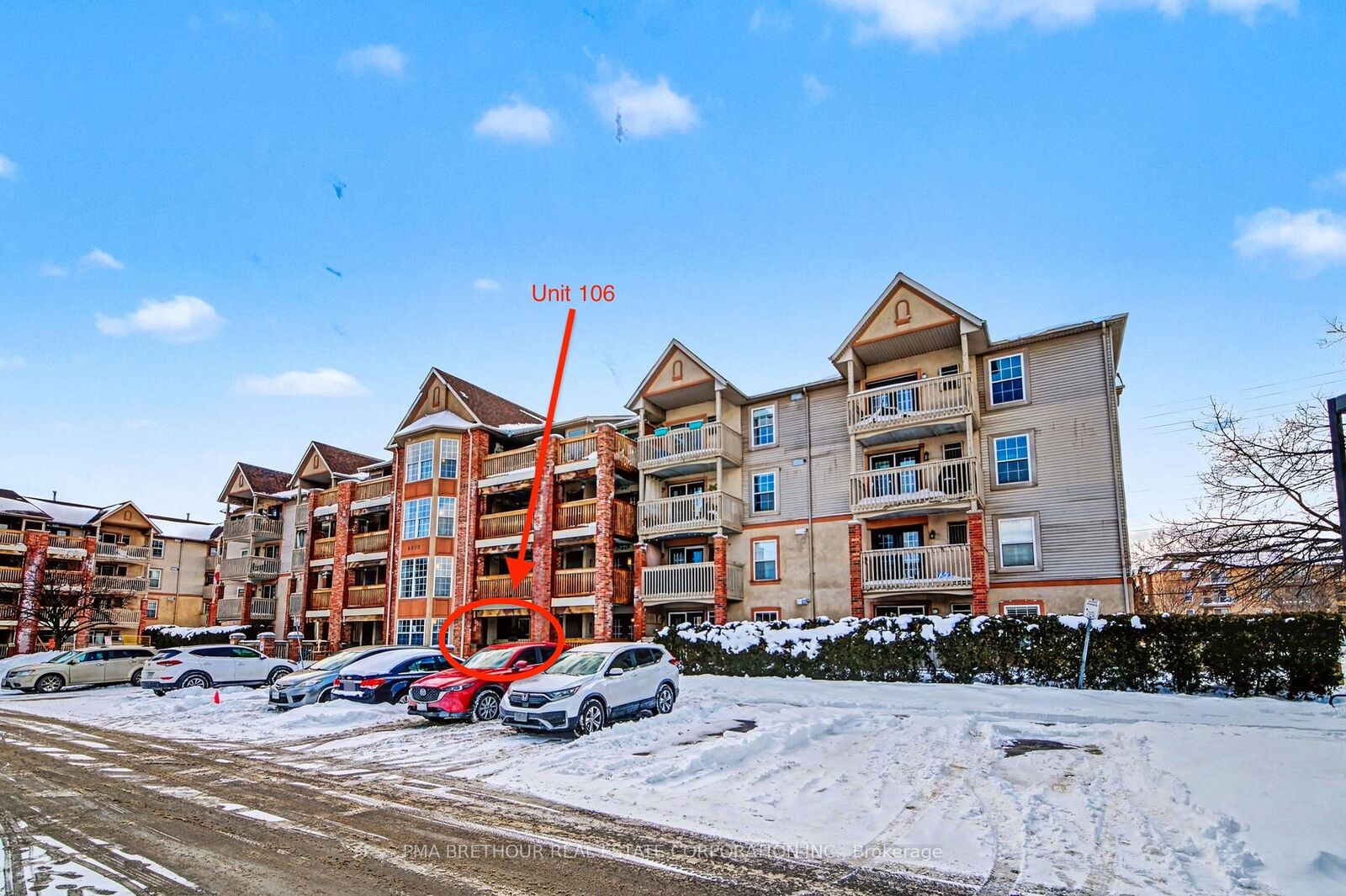 Property Photo: 4003 Kilmer Drive 106 ON L7M 4M1