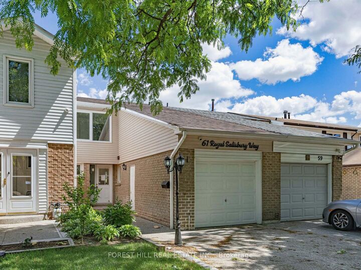 Property Photo: 61 Royal Salisbury Way ON L6V 3J3