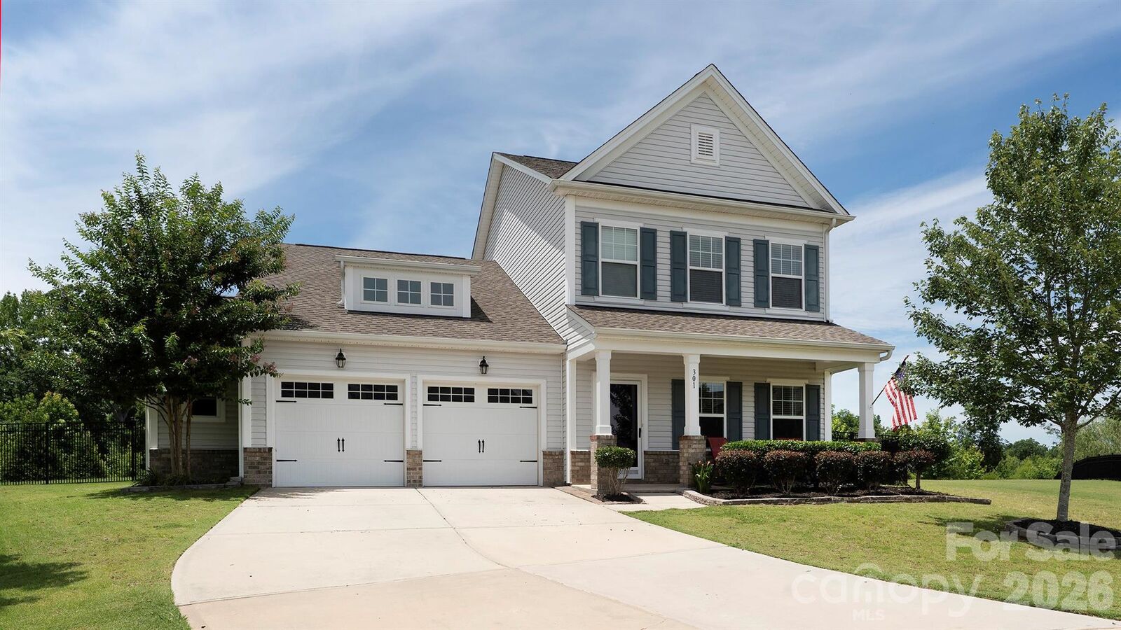 Property Photo:  301 Contentment Drive  NC 28097 