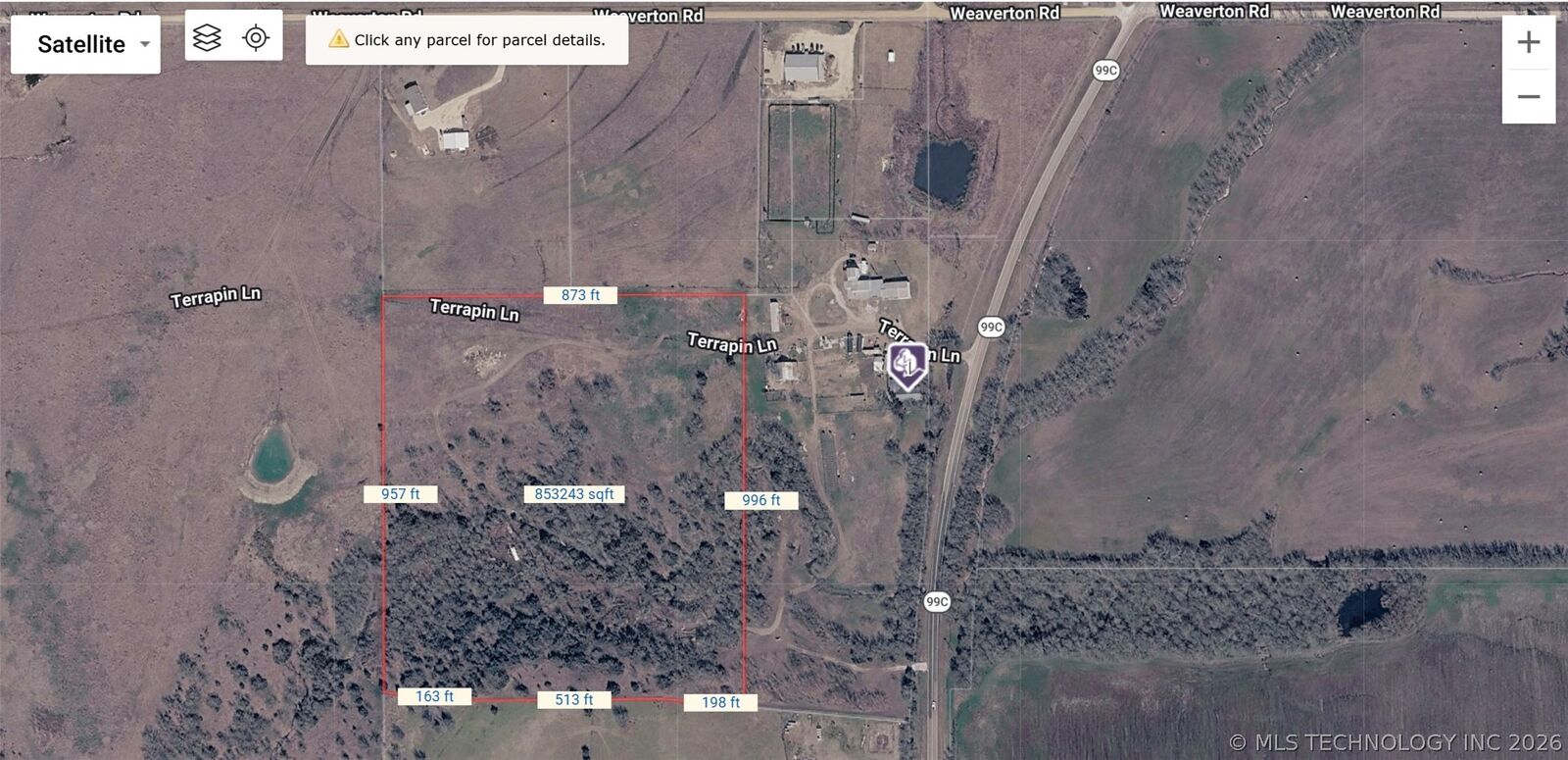 Property Photo:  15827 Hwy 99 C Highway  OK 73446 
