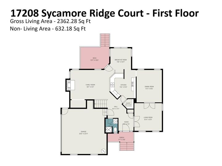 Property Photo:  17208 Sycamore Ridge Court  NC 28031 
