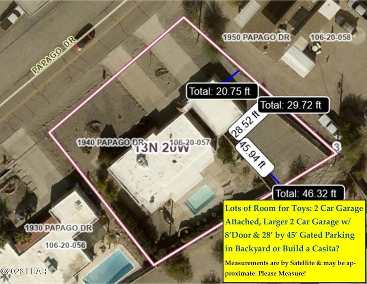 Property Photo:  1940 Papago Dr  AZ 86403 