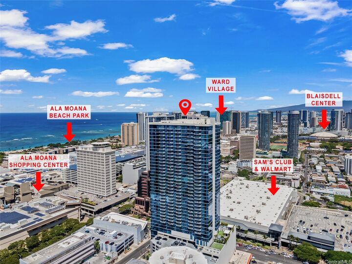 Property Photo:  629 Keeaumoku Street 3402  HI 96814 