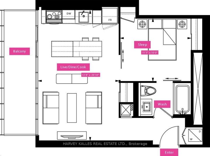 Property Photo: 101 Charles Street E 2611 ON M4Y 0A9
