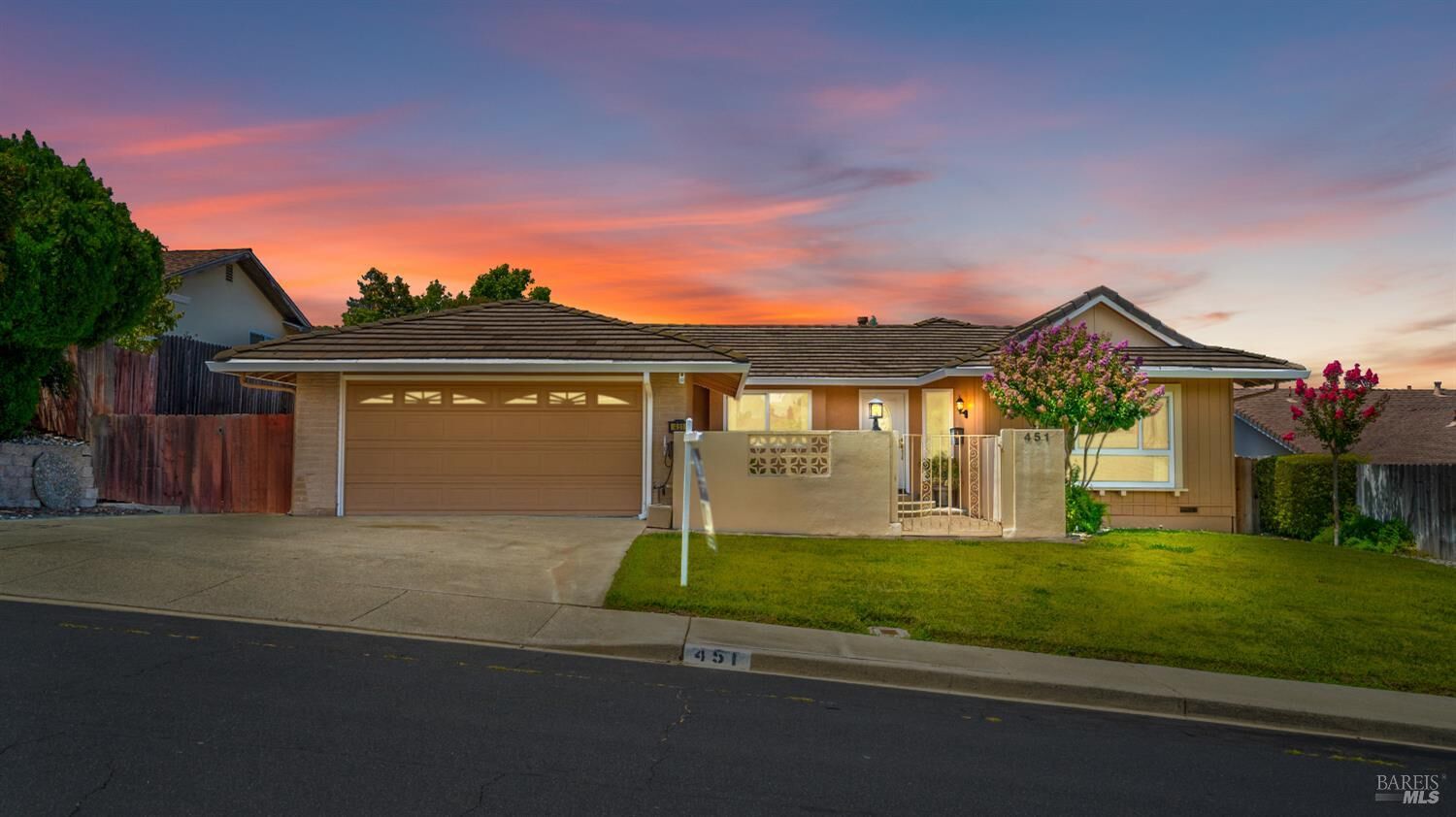 Property Photo: 451 Sandstone Drive CA 95688