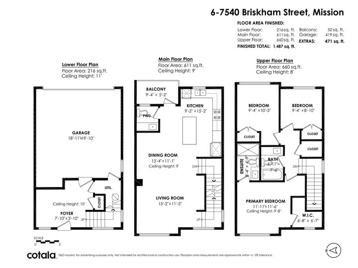 Property Photo: 7540 Briskham Street 6 BC V2V 3L8