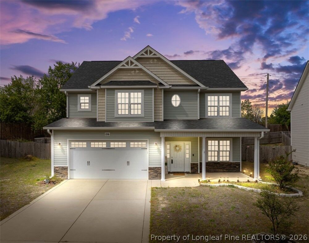 Property Photo:  216 Weston Woods Street  NC 28376 